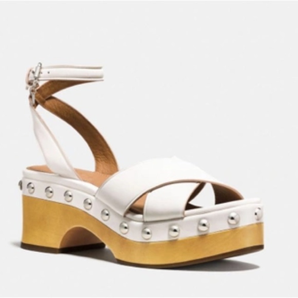 COACH - Astor Clog In Chalk